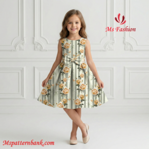 spring flower seamless repeat pattern