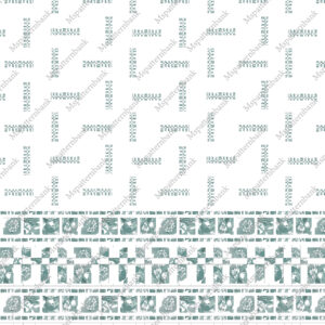 artistic abstract geometric seamless pattern