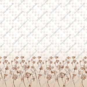 artistic abstract geometric seamless pattern